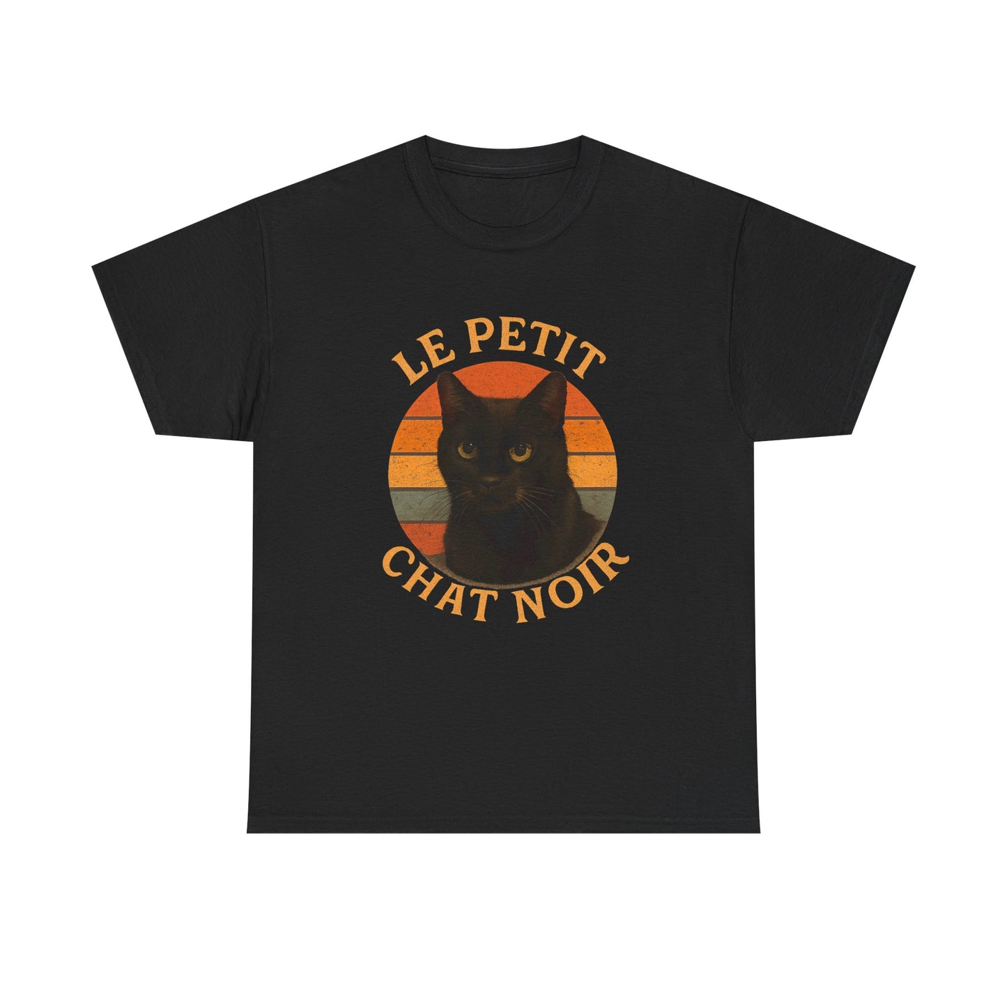 T-Shirt Le Petite Chat Noir by Moonwoven