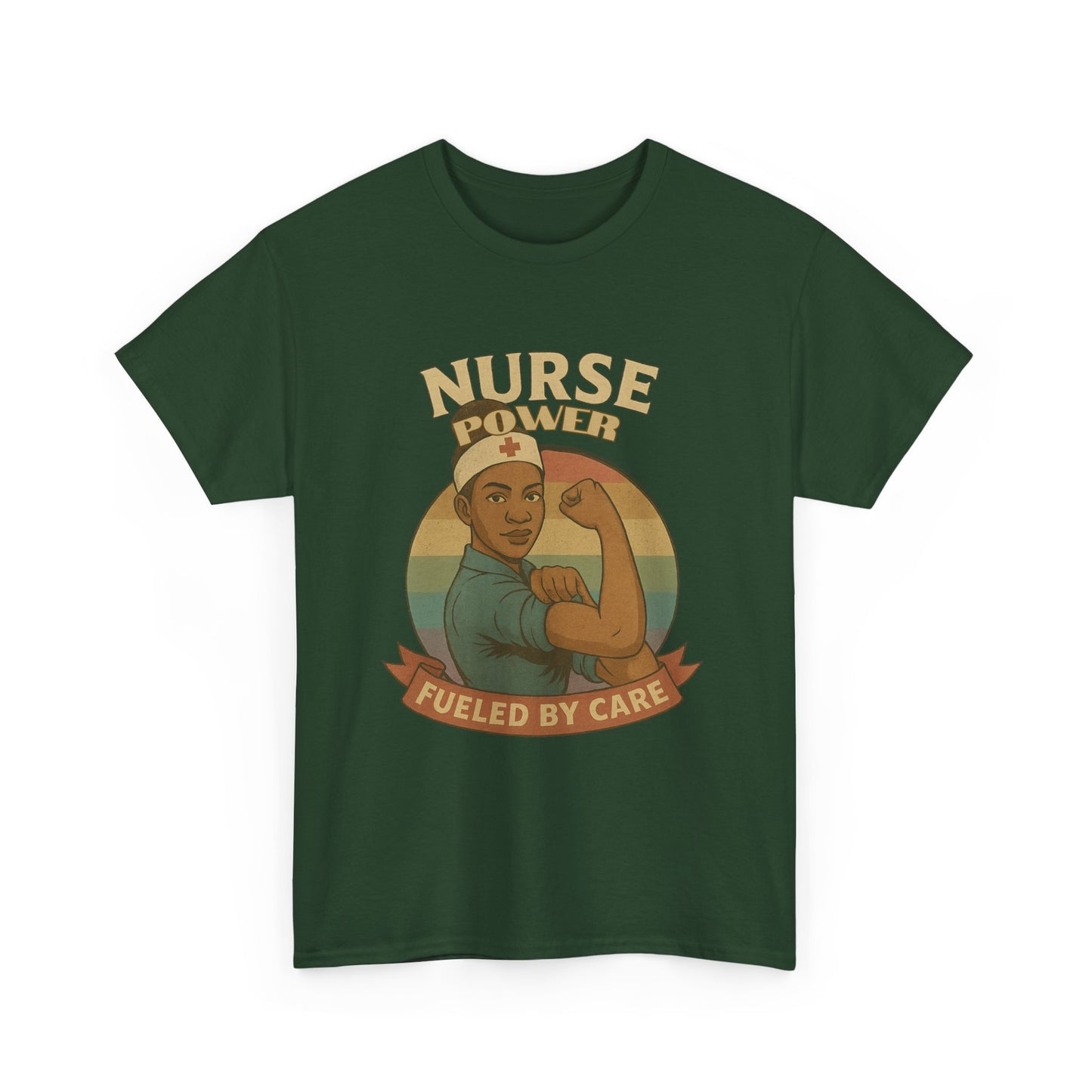 Nurse Power Unisex Tee - Fueled by Care Design