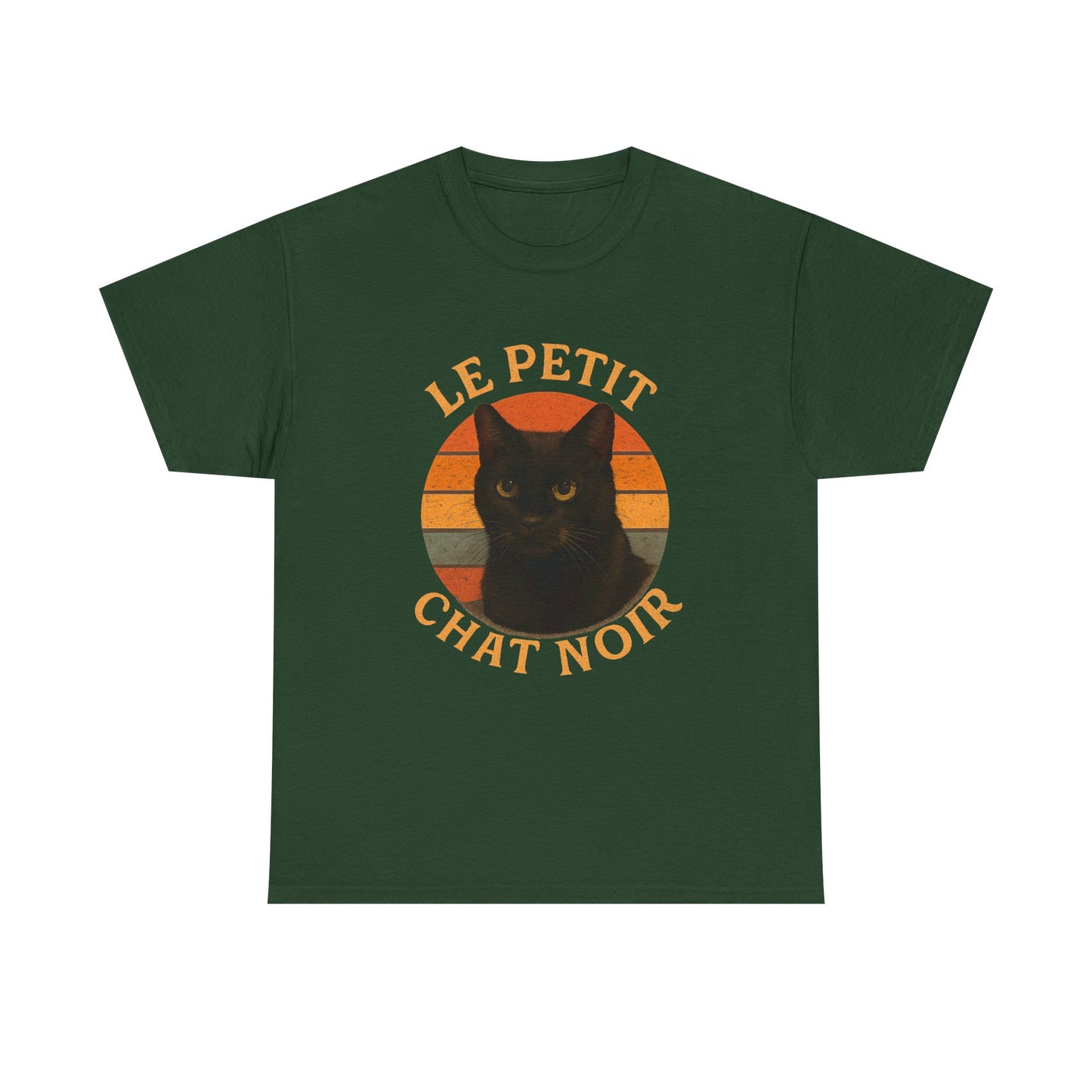 T-Shirt Le Petite Chat Noir by Moonwoven