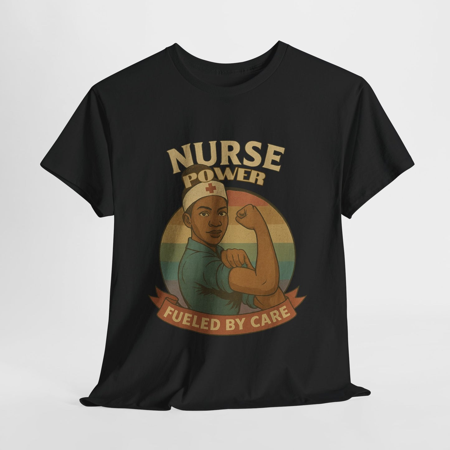 Nurse Power Unisex Tee - Fueled by Care Design