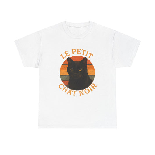 T-Shirt Le Petite Chat Noir by Moonwoven