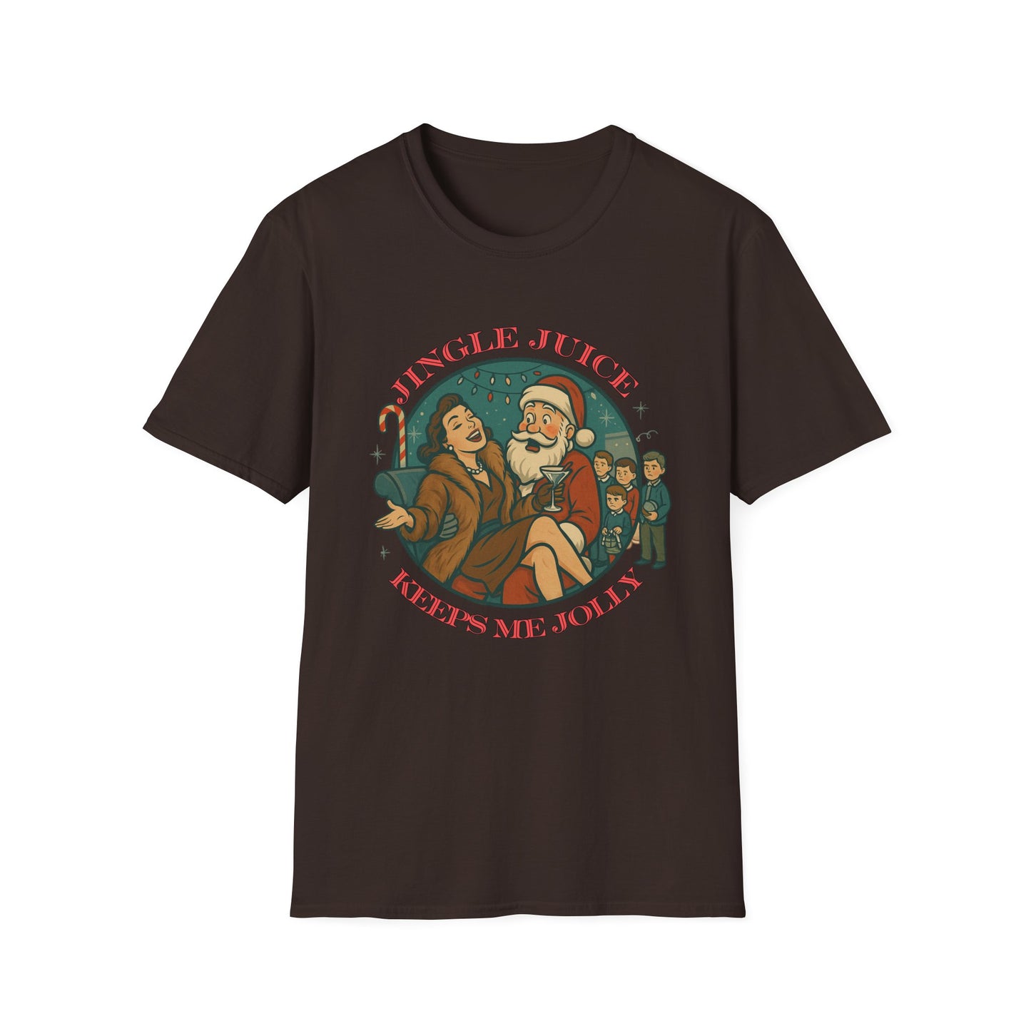 Christmas Tee, Jingle Juice Makes Me Jolly,T-Shirt