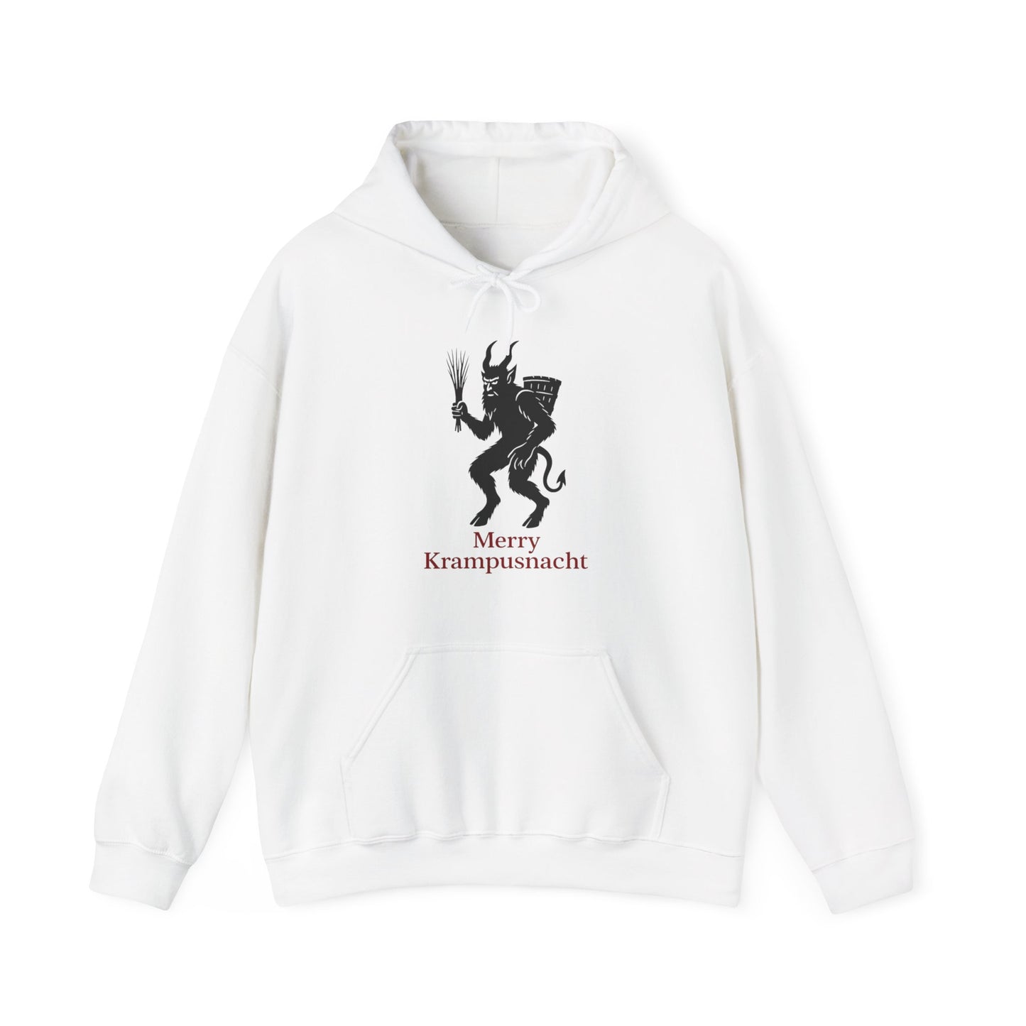 Merry Krampusnacht , Dark Holiday Unisex Hoodie