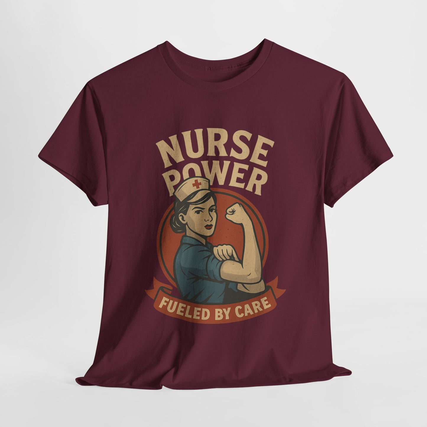 Nurse Power Unisex Tee - Fueled by Care Design