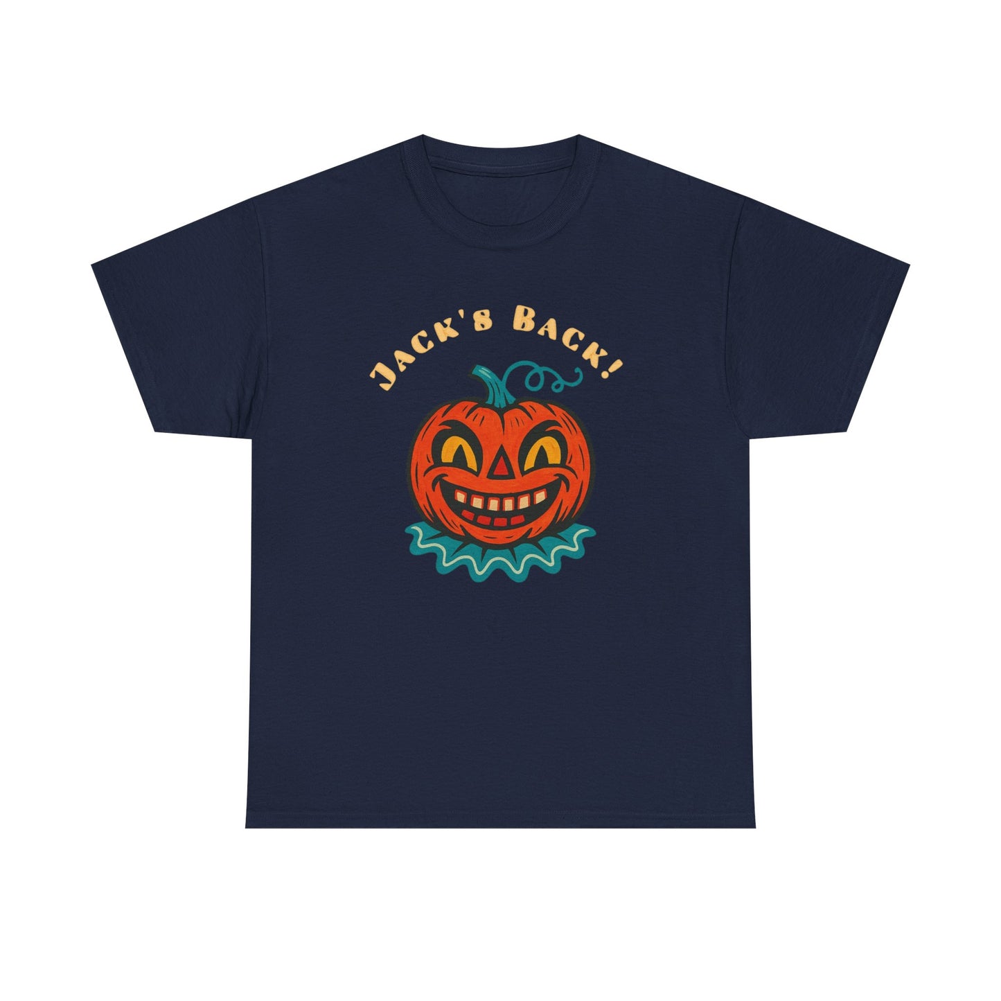 Jack's Back, Vintage Halloween Pumpkin T-Shirt