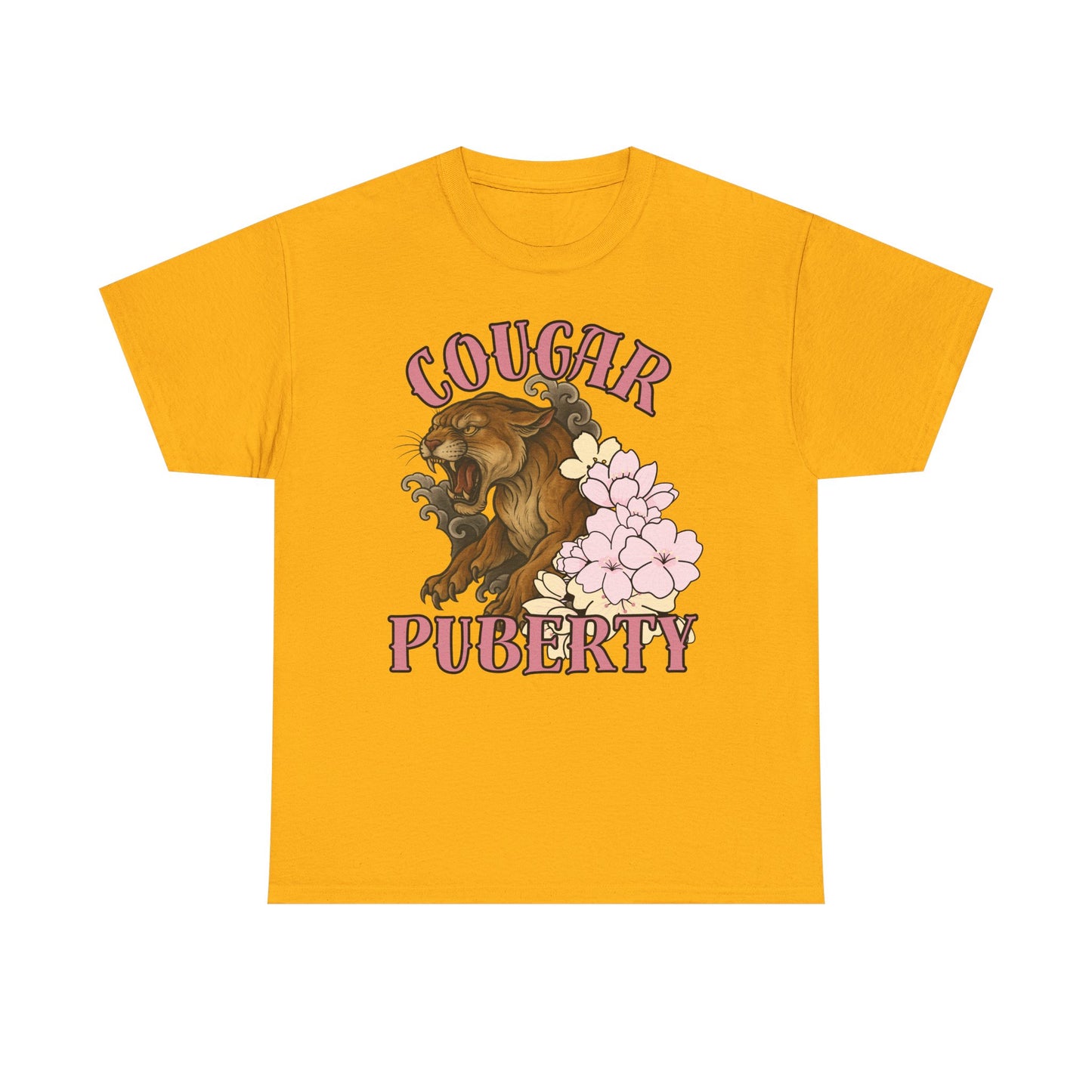 Menopause t-shirt, Cougar Puberty Unisex Tee