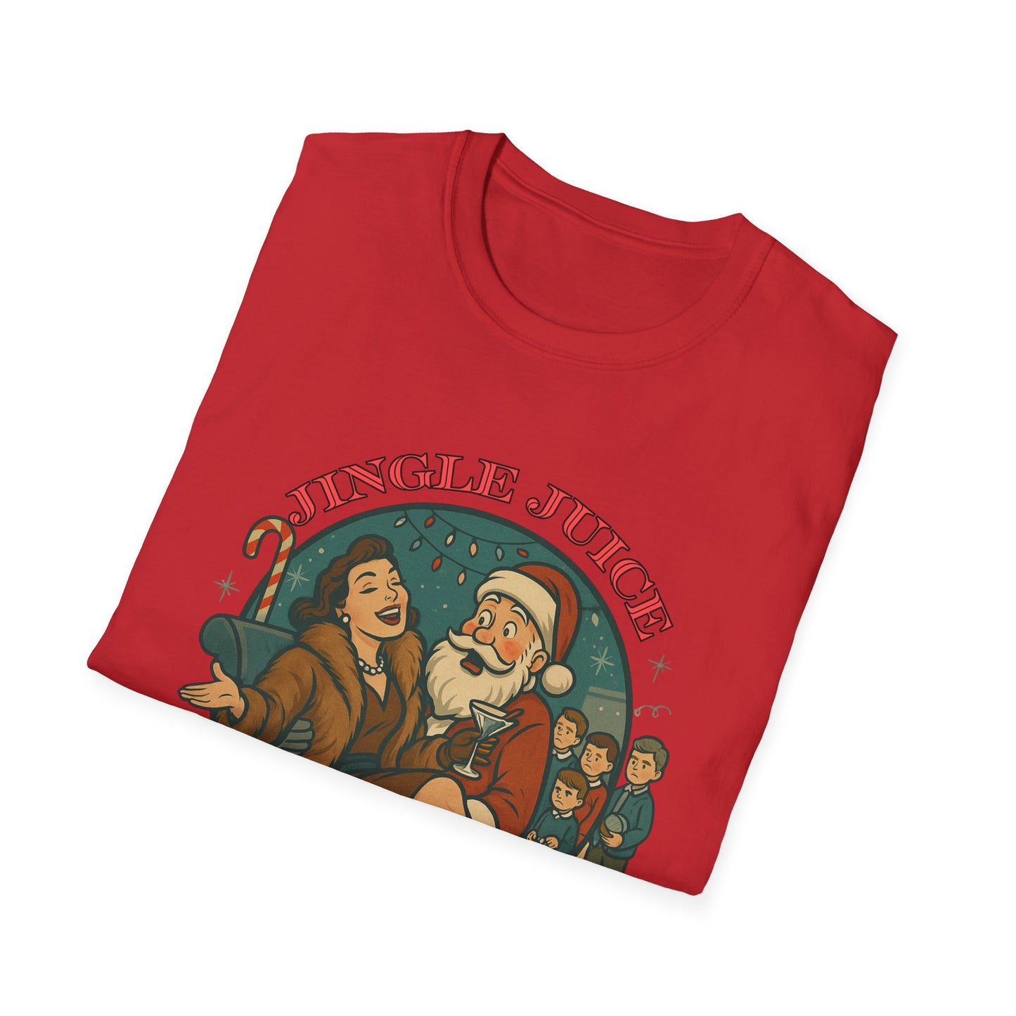 Christmas Tee, Jingle Juice Makes Me Jolly,T-Shirt