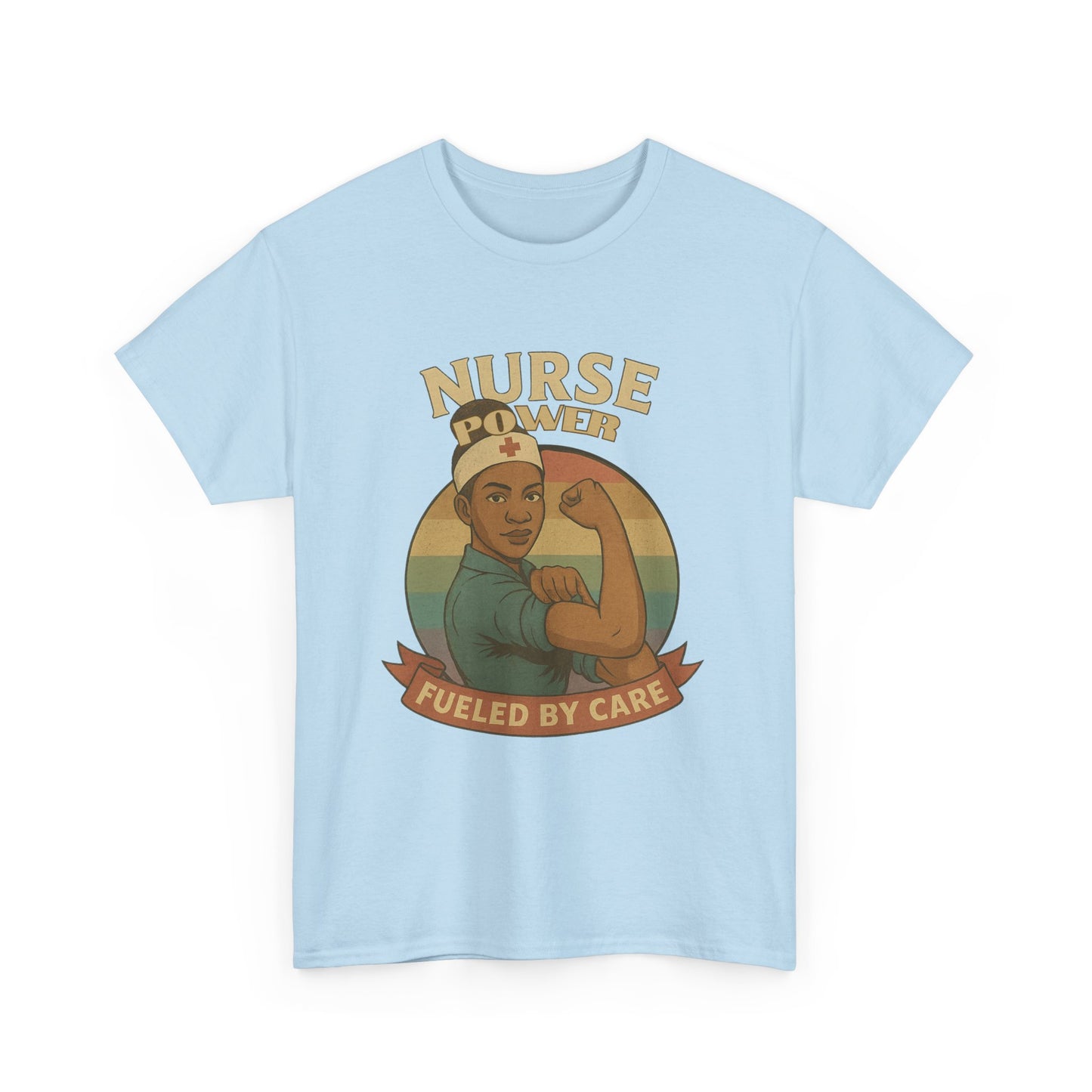 Nurse Power Unisex Tee - Fueled by Care Design