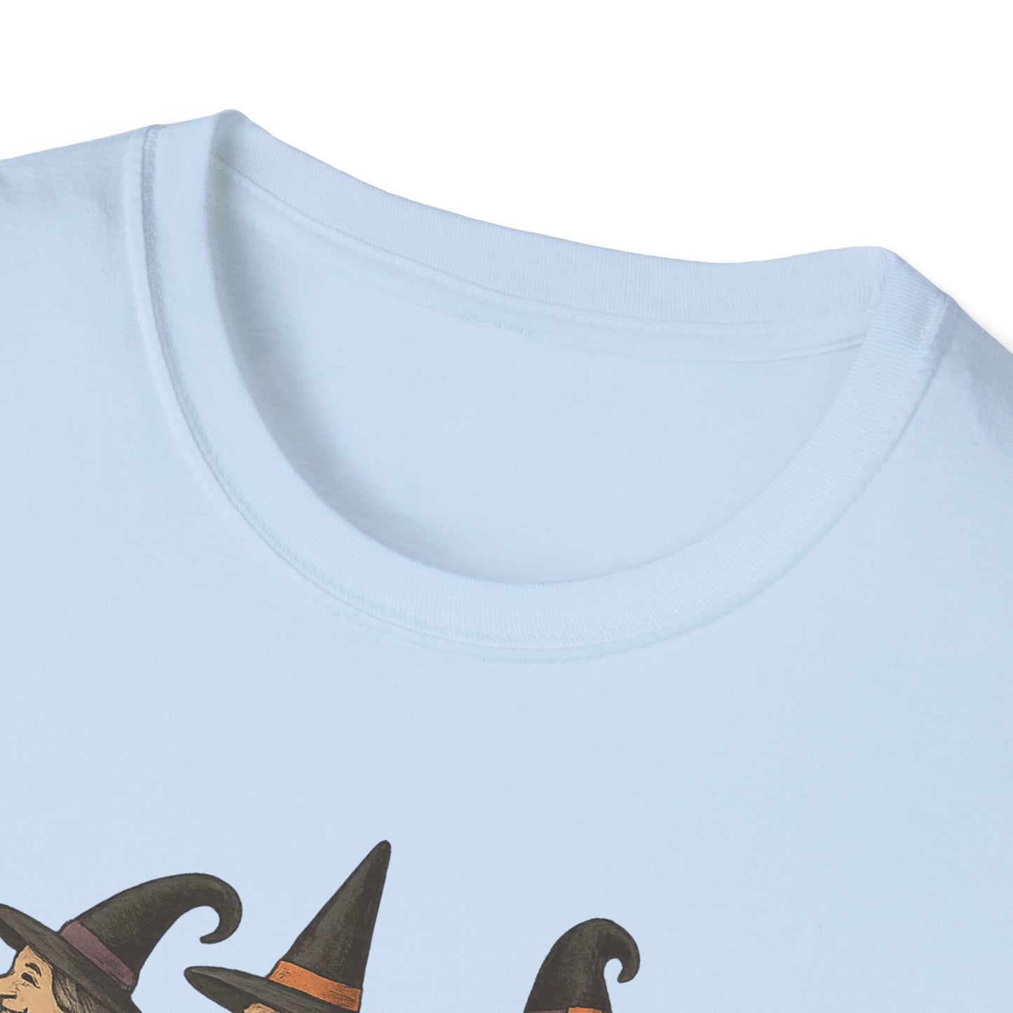 Moonlit Mischief Makers T-Shirt | Halloween, Witch Costume Tee, Unisex Graphic Shirt, Cute Halloween Outfit, Fall Fashion