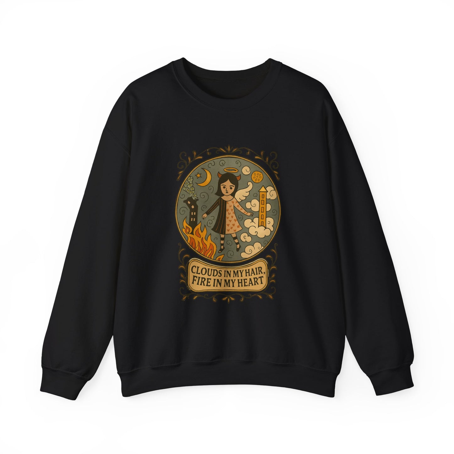 Clouds in my hair Unisex Sweatshirt