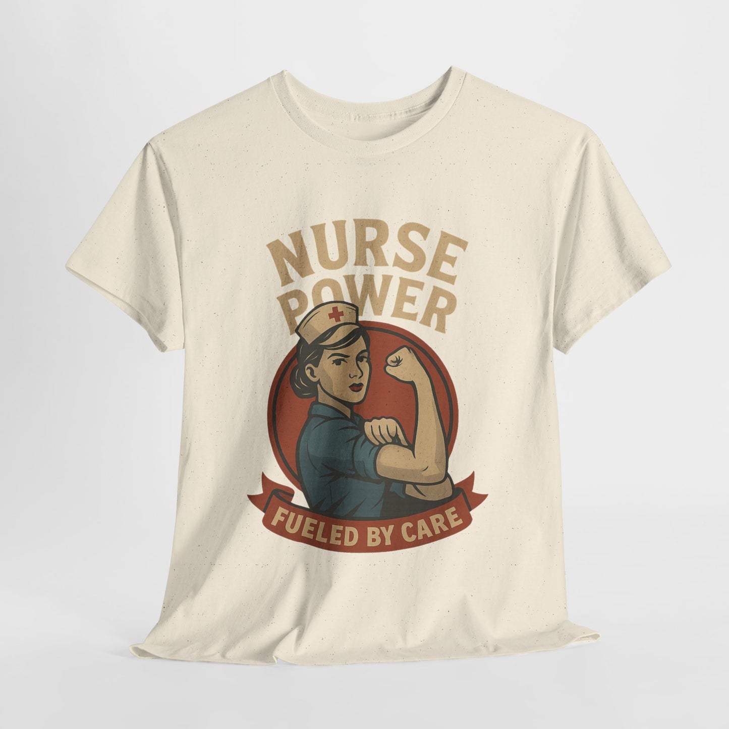 Nurse Power Unisex Tee - Fueled by Care Design