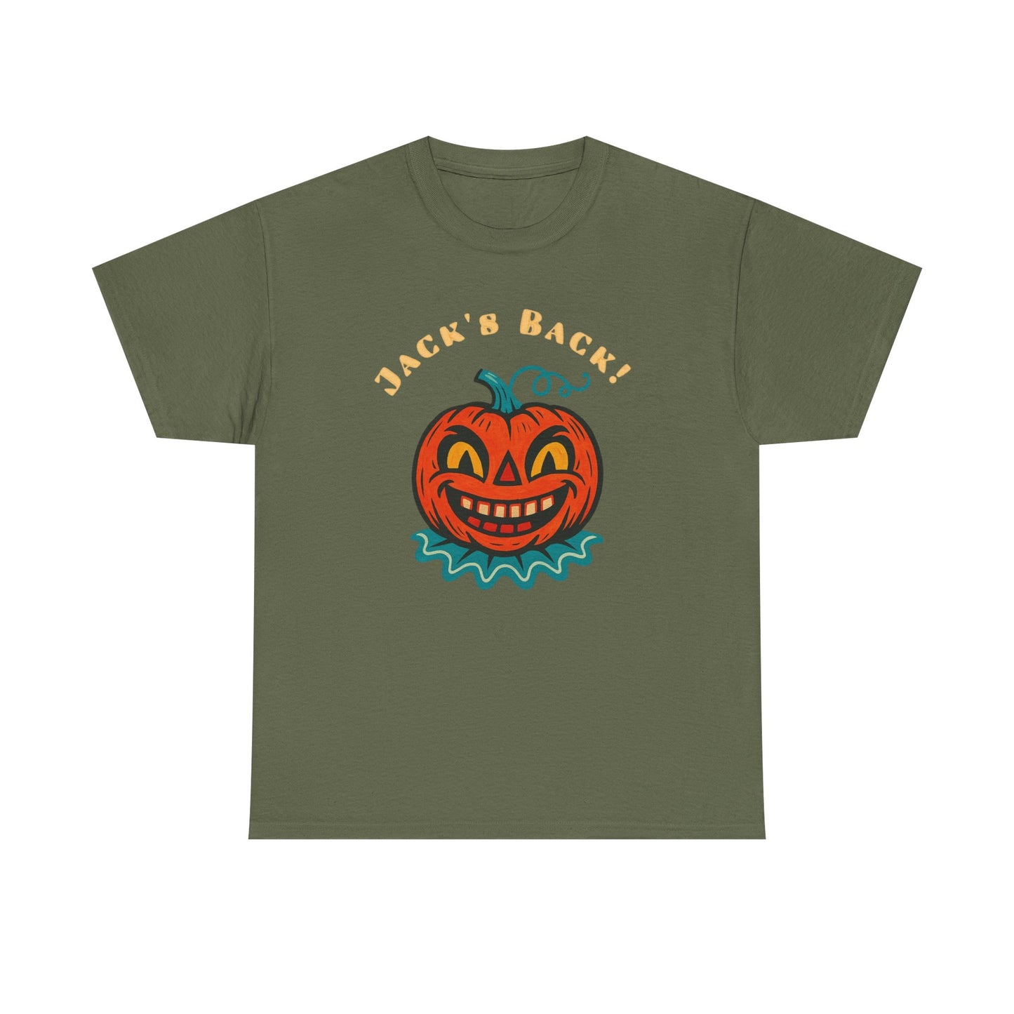 Jack's Back, Vintage Halloween Pumpkin T-Shirt
