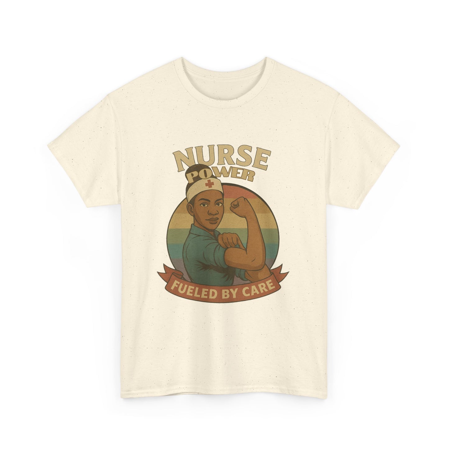 Nurse Power Unisex Tee - Fueled by Care Design
