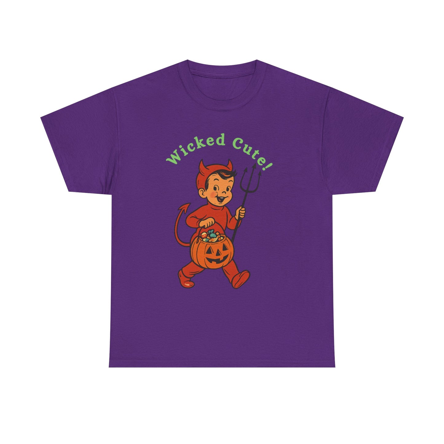Wicked Cute Little Devil ,Halloween Tee, Unisex tee, Spooky Season Apparel, Cute Devil T-Shirt, Trick or Treat Top, Halloween Costume