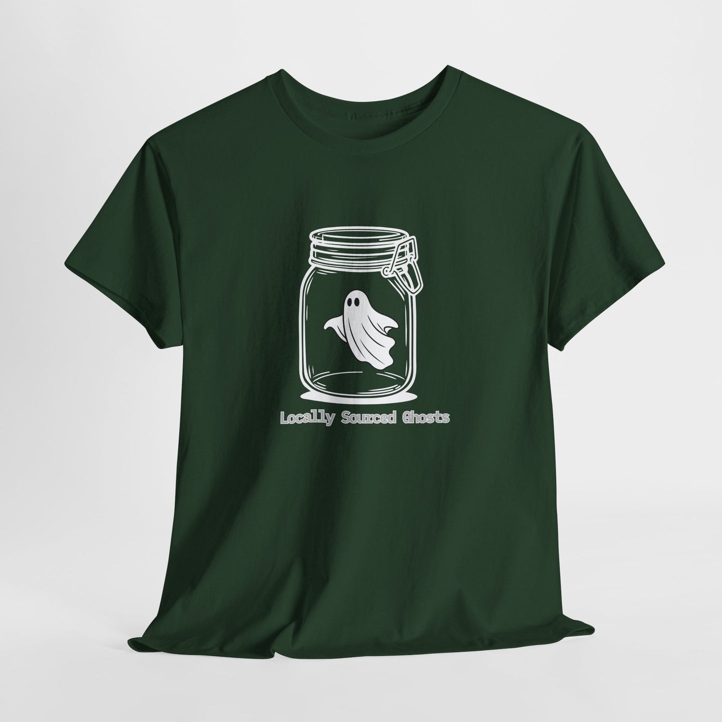 Locally Sourced Ghost, Halloween t-shirt