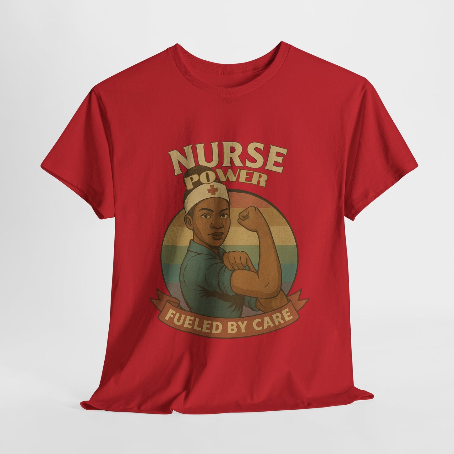 Nurse Power Unisex Tee - Fueled by Care Design