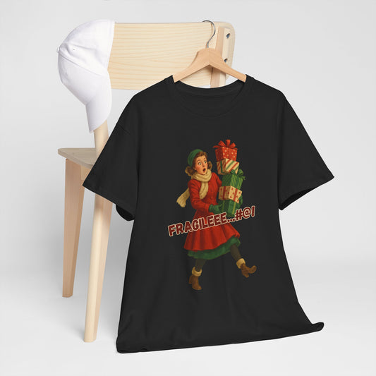 Fragilee@#! Vibtage inspired Christmas Tee