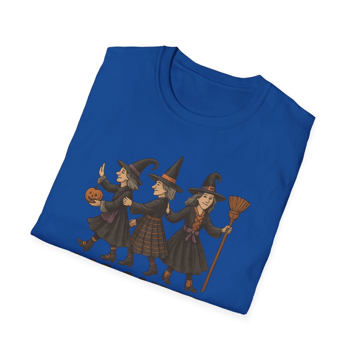 Moonlit Mischief Makers T-Shirt | Halloween, Witch Costume Tee, Unisex Graphic Shirt, Cute Halloween Outfit, Fall Fashion