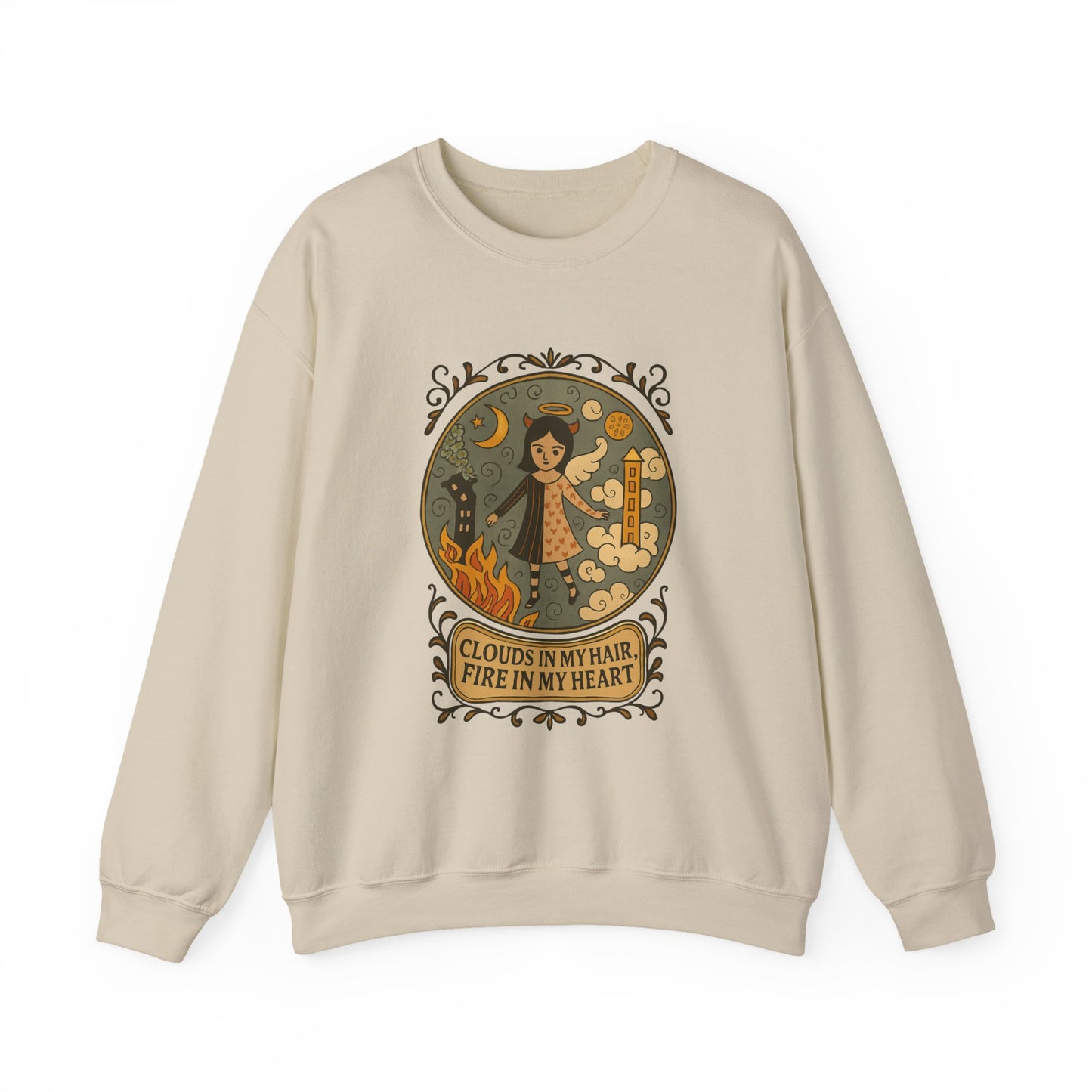 Clouds in my hair Unisex Sweatshirt