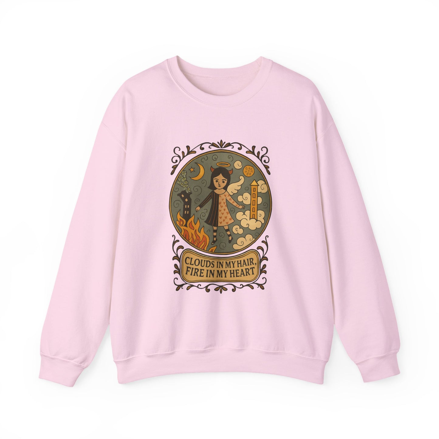 Clouds in my hair Unisex Sweatshirt