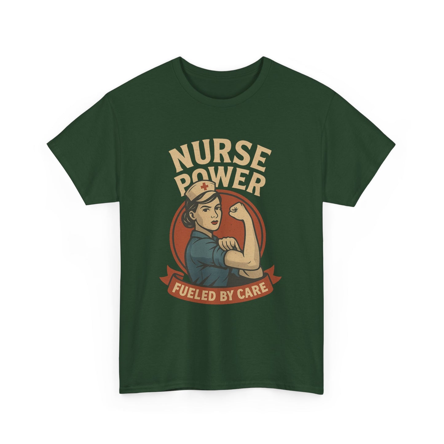 Nurse Power Unisex Tee - Fueled by Care Design