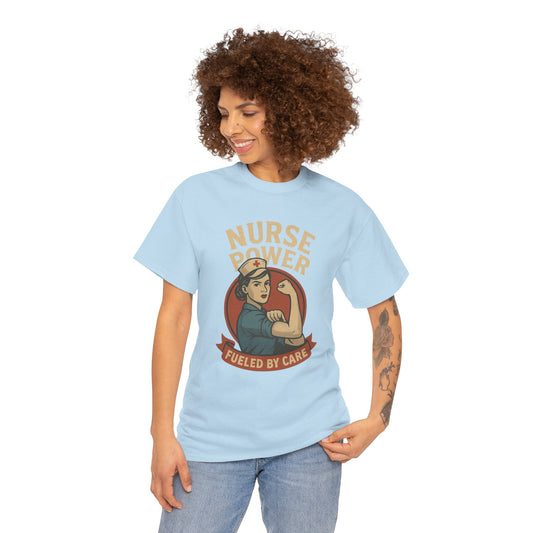 Nurse Power Unisex Tee - Fueled by Care Design