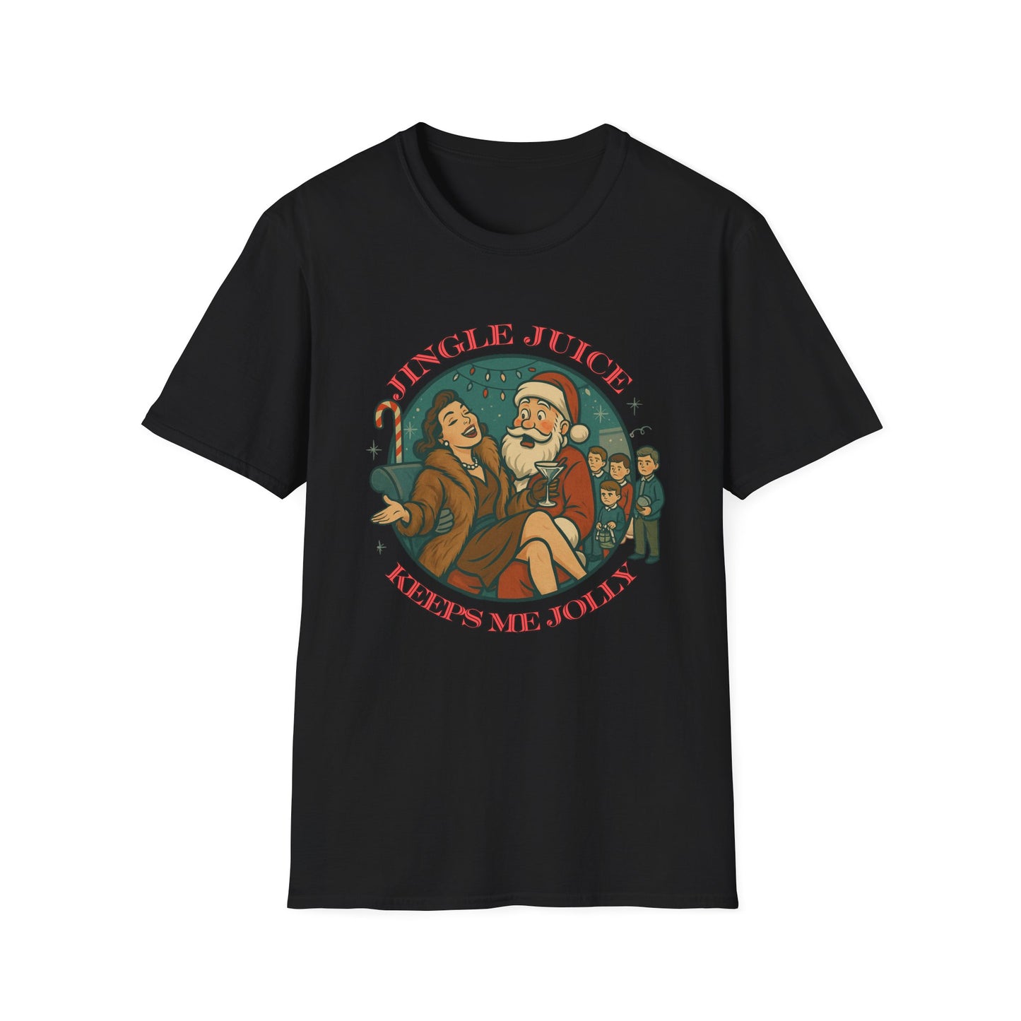 Christmas Tee, Jingle Juice Makes Me Jolly,T-Shirt