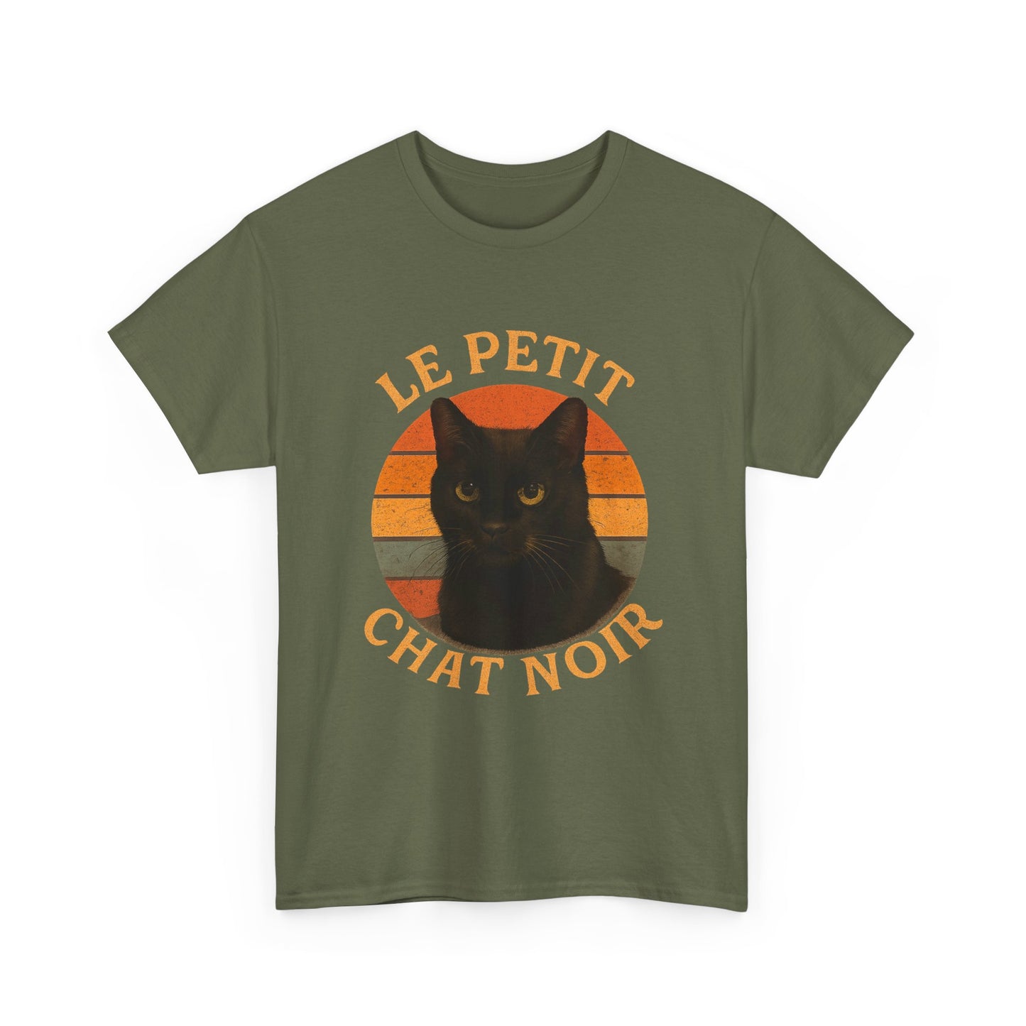 T-Shirt Le Petite Chat Noir by Moonwoven