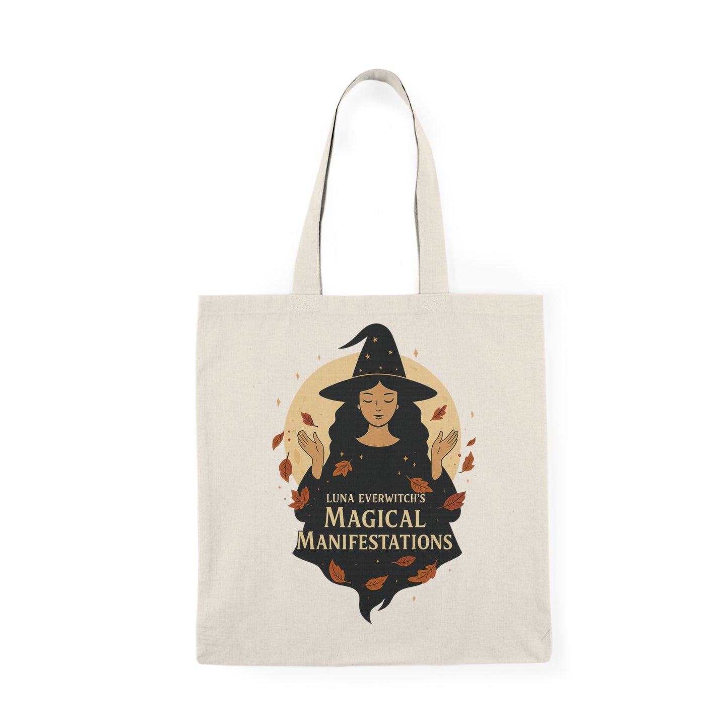 Magical Manifestations Tote Bag, Boho Chic Shopper, Witchy Gift, Eco-Friendly Bag, Fall Gatherings, Halloween Decor