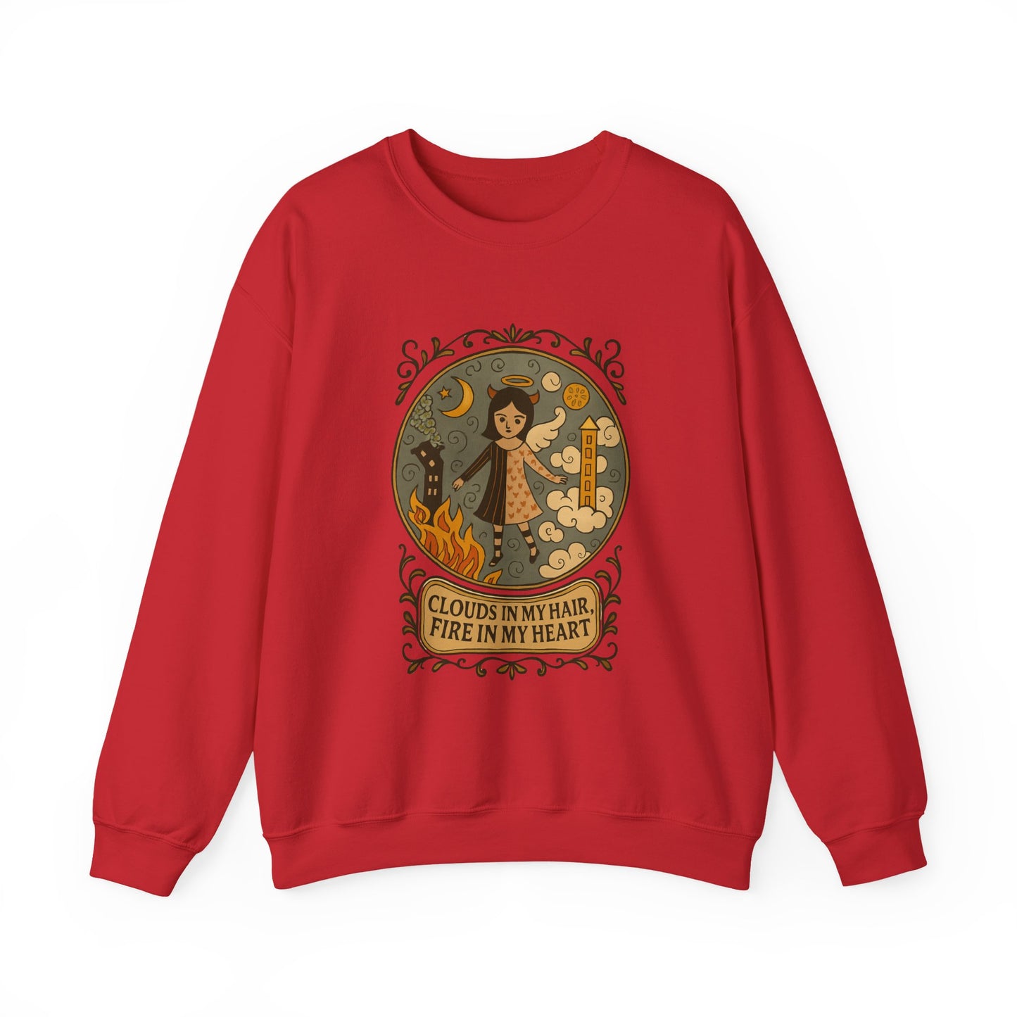 Clouds in my hair Unisex Sweatshirt