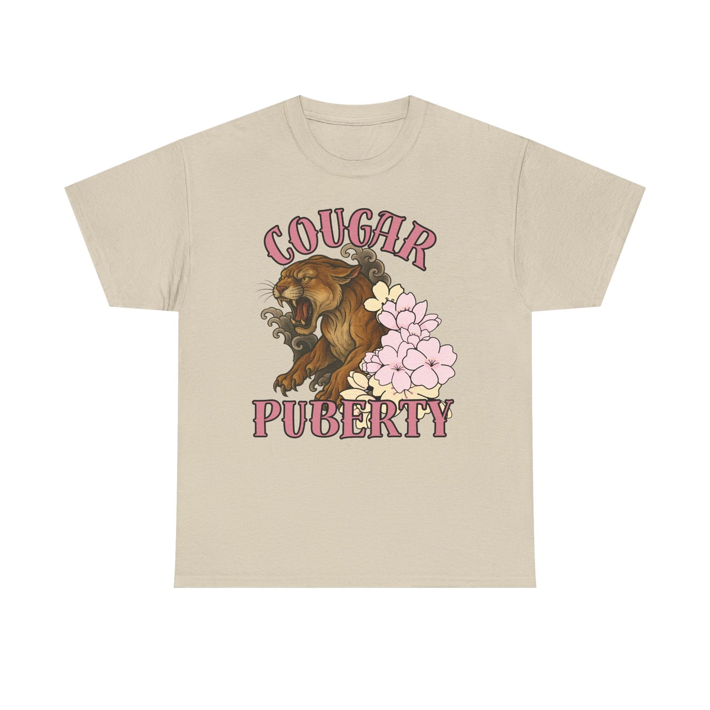 Menopause t-shirt, Cougar Puberty Unisex Tee