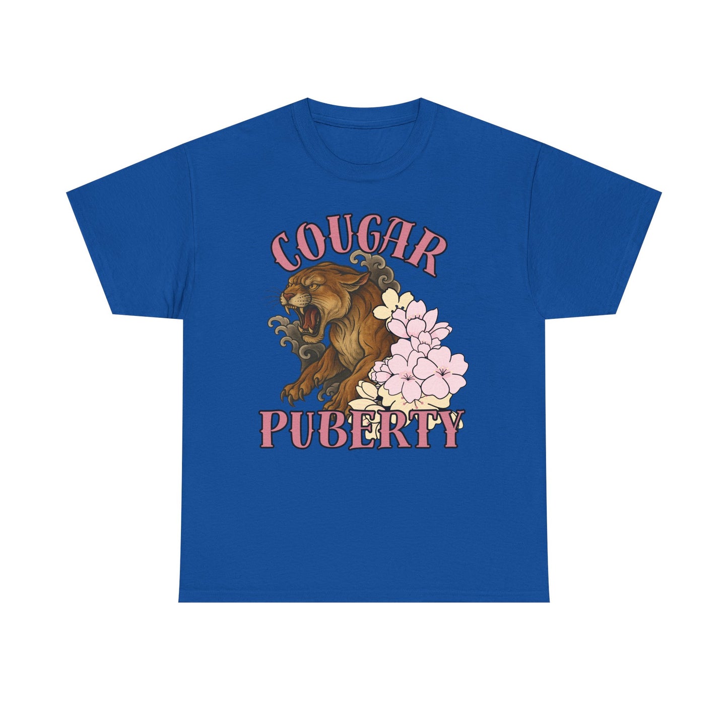 Menopause t-shirt, Cougar Puberty Unisex Tee