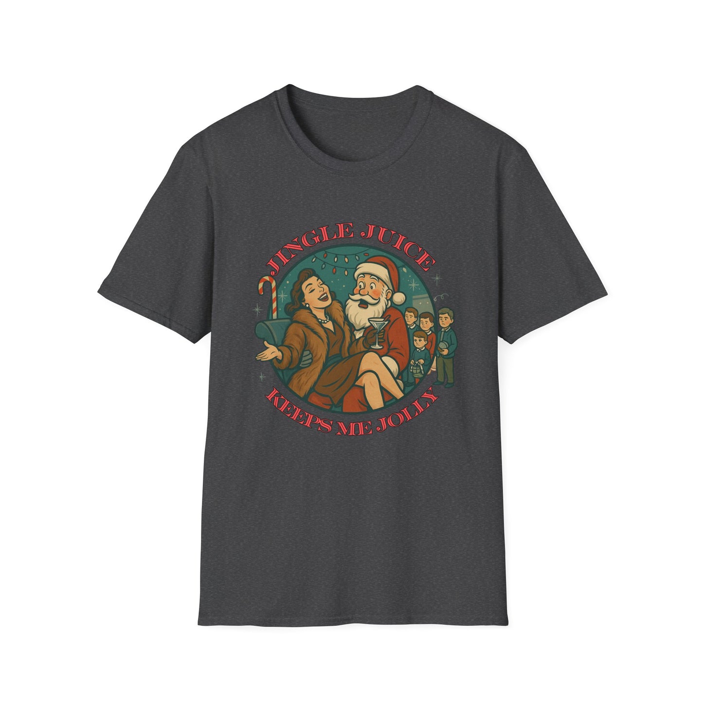 Christmas Tee, Jingle Juice Makes Me Jolly,T-Shirt
