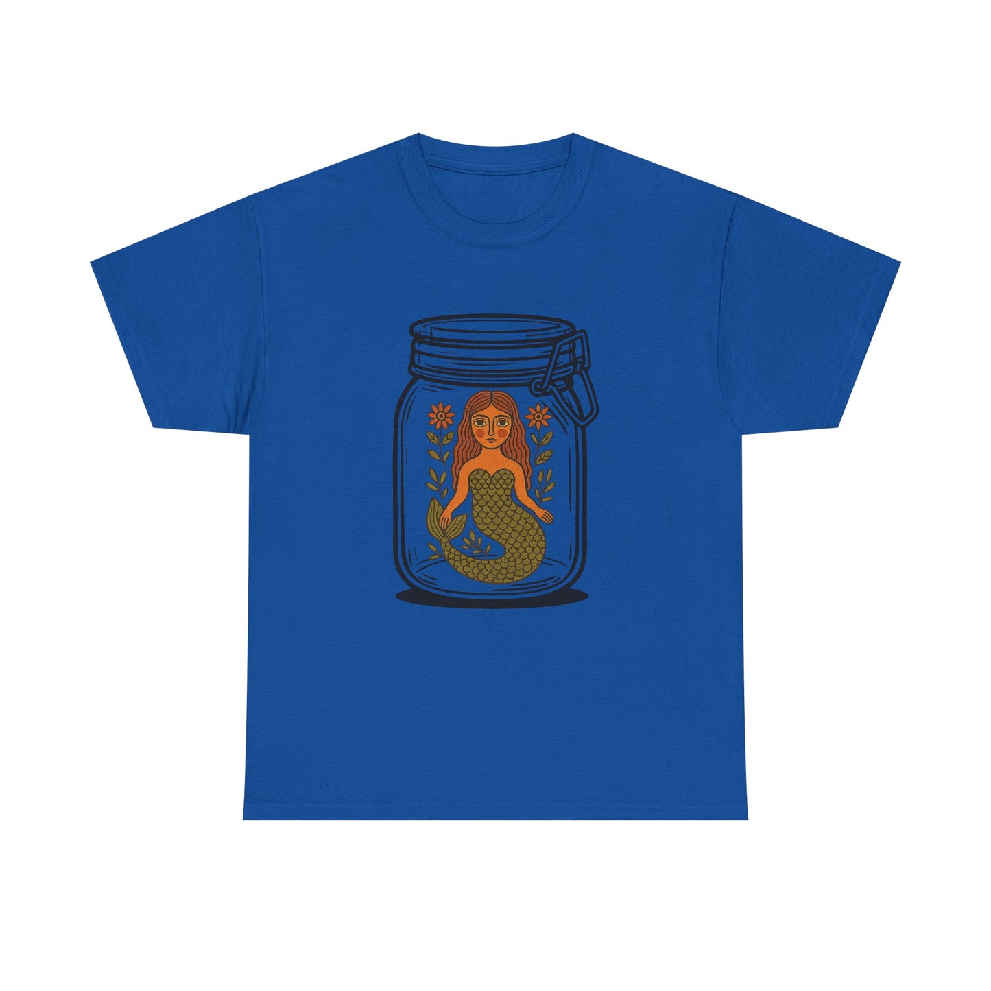 Whimsical Mermaid in a Jar t-shirt
