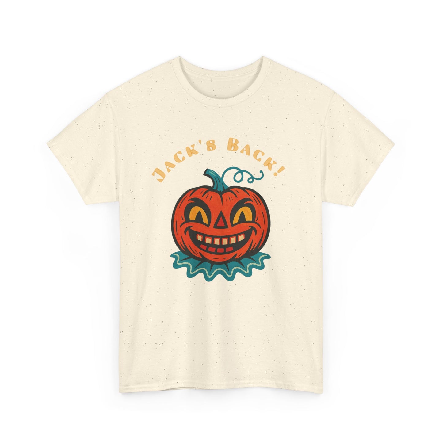 Jack's Back, Vintage Halloween Pumpkin T-Shirt