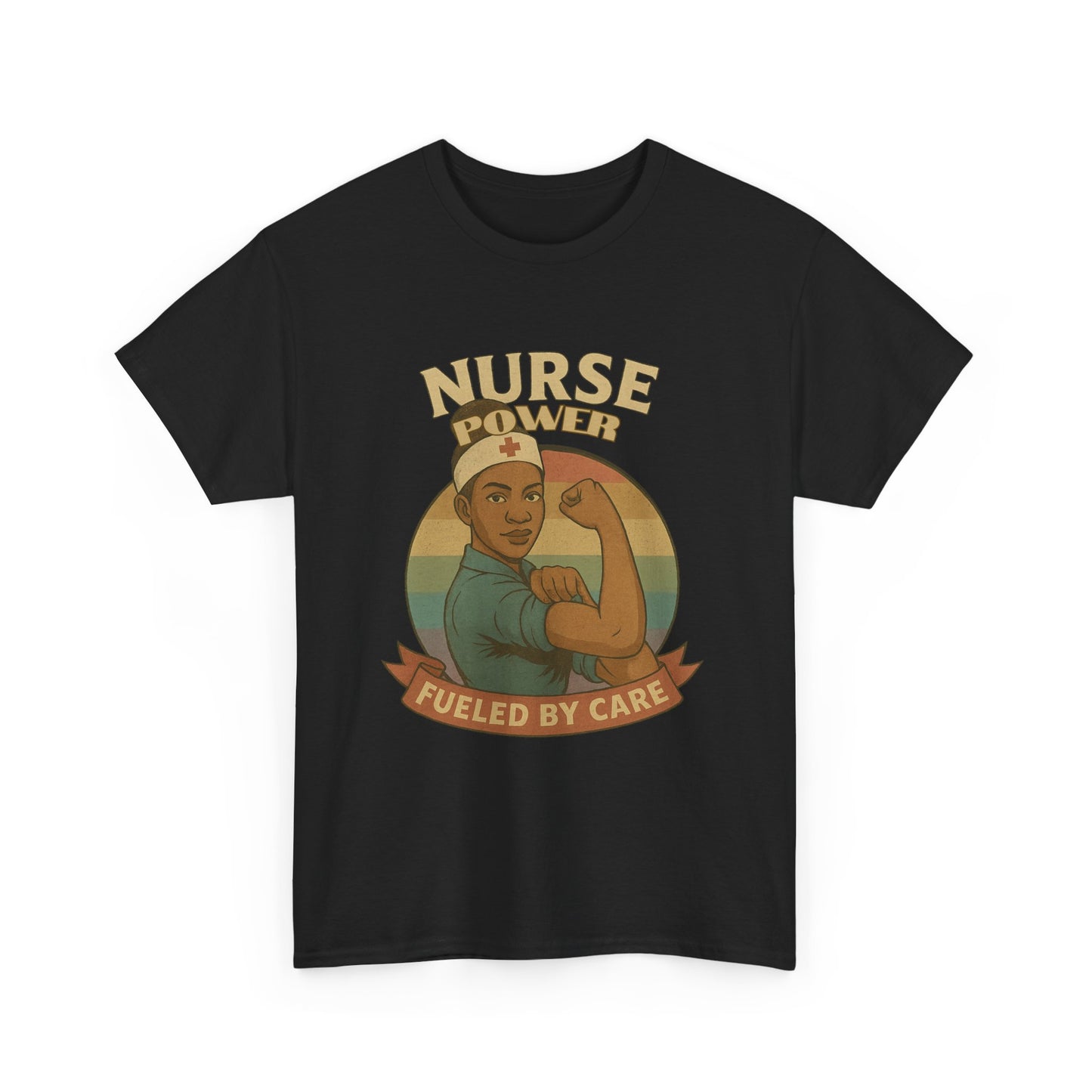 Nurse Power Unisex Tee - Fueled by Care Design