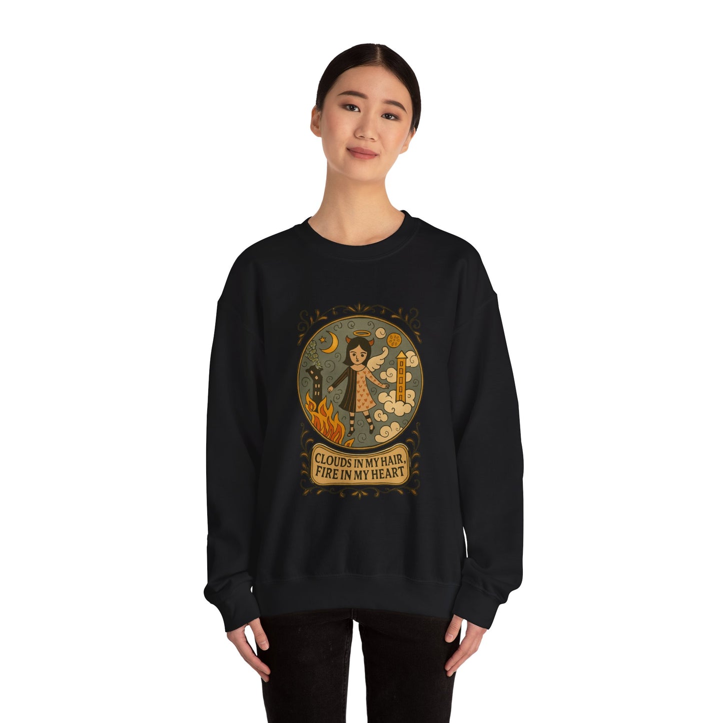Clouds in my hair Unisex Sweatshirt