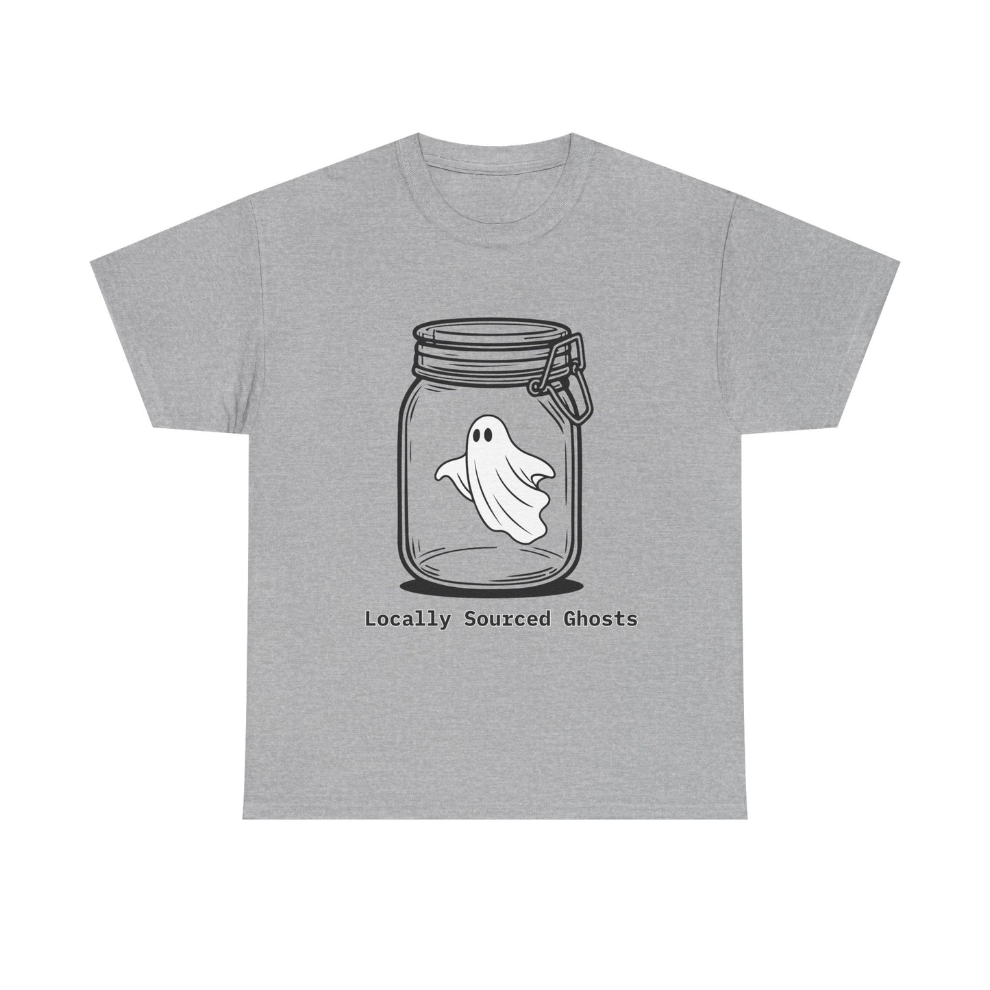 Organically Sourced Ghost Tee -Unisex Heavy Cotton T-Shirt