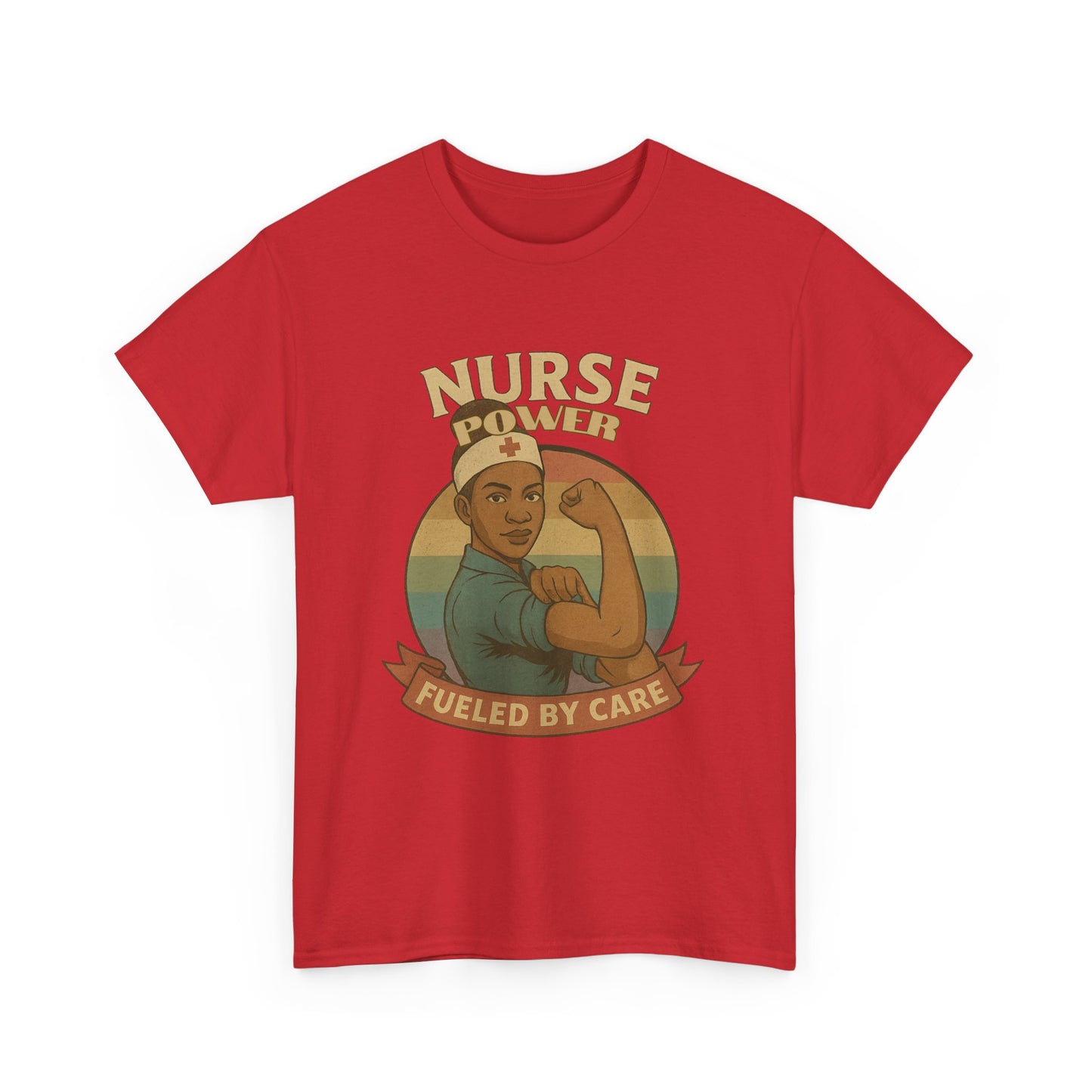 Nurse Power Unisex Tee - Fueled by Care Design