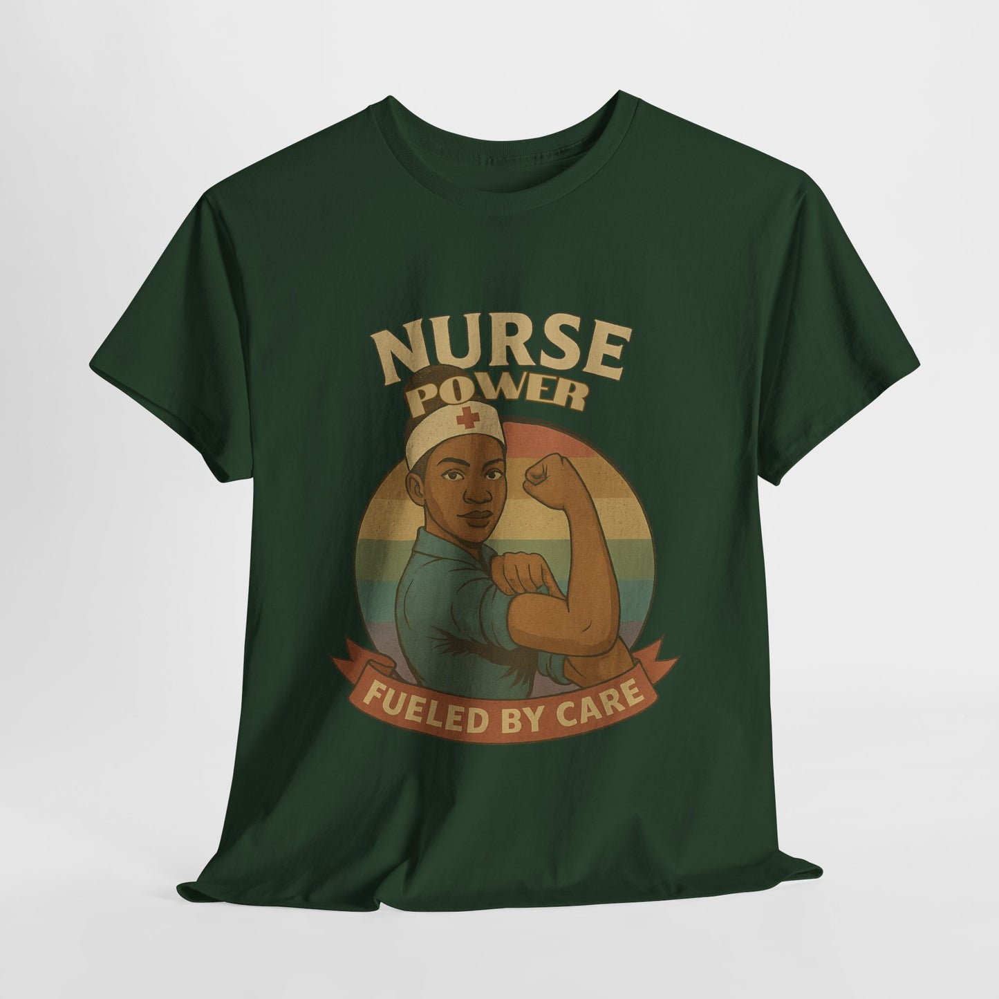 Nurse Power Unisex Tee - Fueled by Care Design