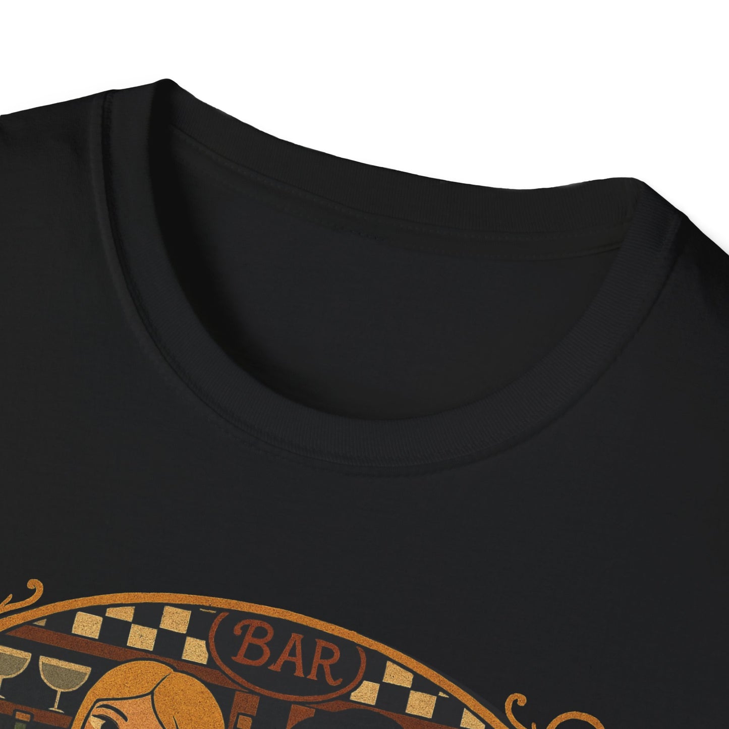 Where the Drinks were Strong and the Music Louder T-Shirt - Perfect for Festivals, Music Lovers , Gifts for Friends, Unisex Softstyle Tee