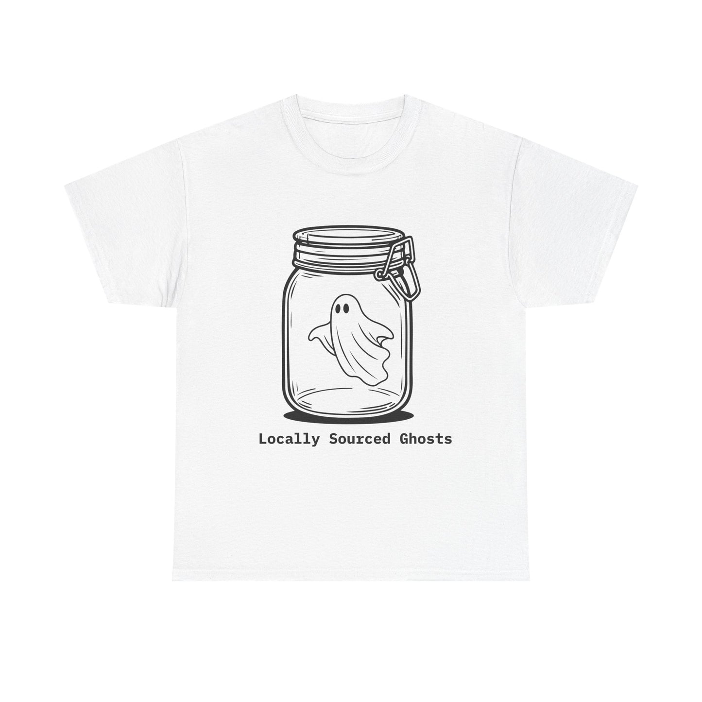 Organically Sourced Ghost Tee -Unisex Heavy Cotton T-Shirt