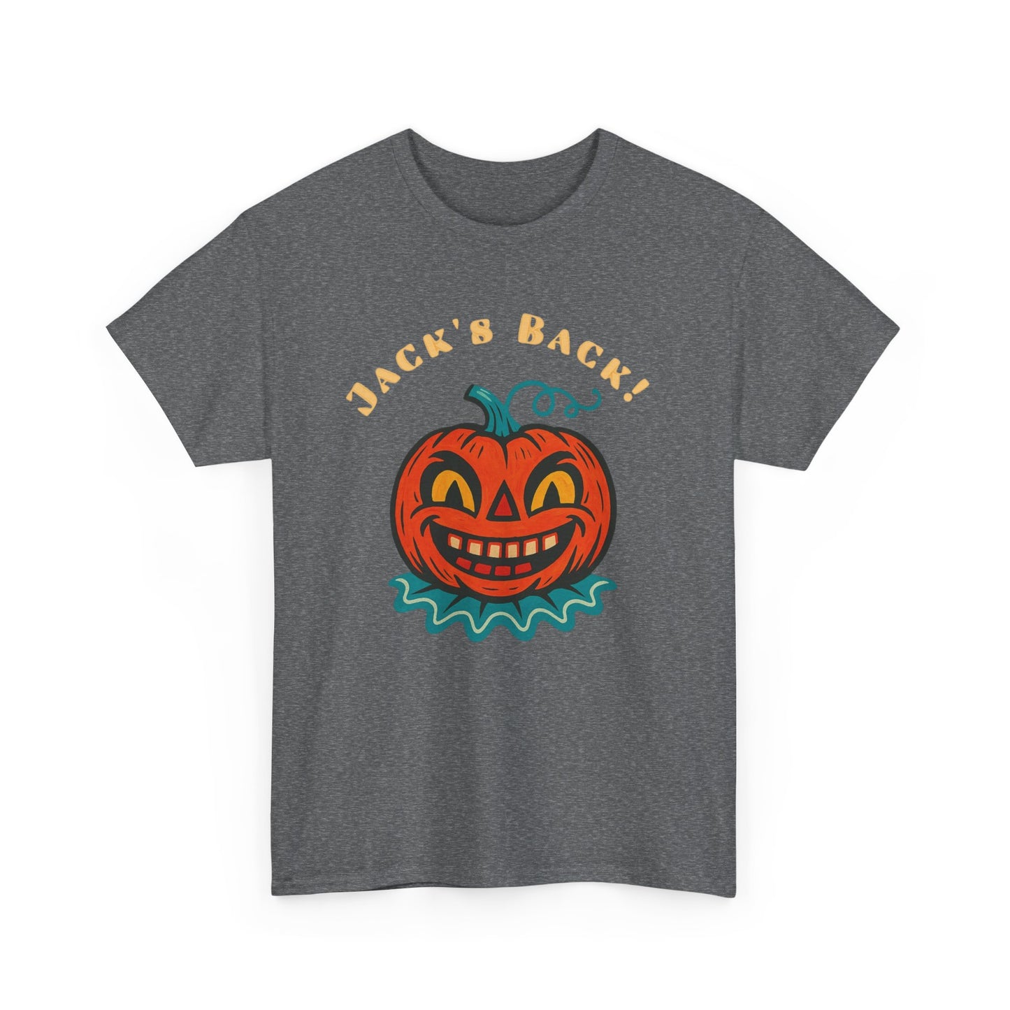 Jack's Back, Vintage Halloween Pumpkin T-Shirt