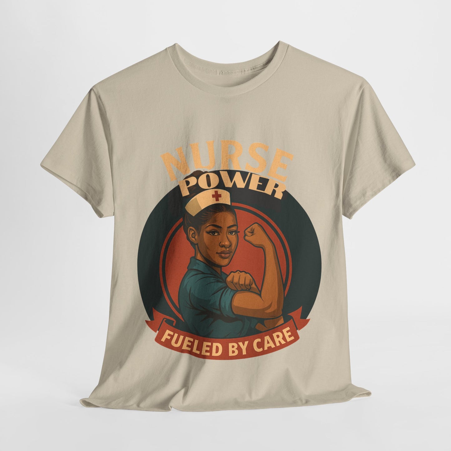 Nurse Pride Tee - Fuel Your Care, Gift for Nurses, Appreciation Shirt, Healthcare Worker Outfit, Supportive Apparel