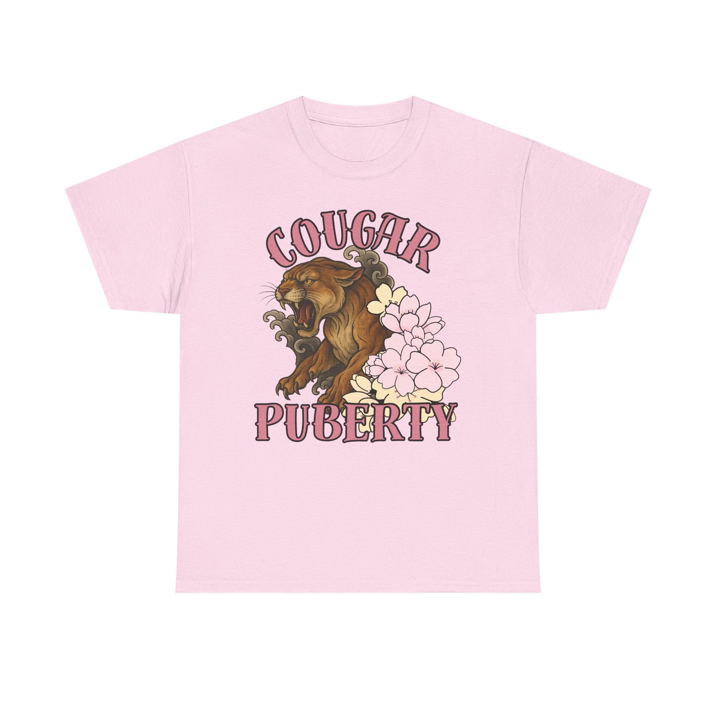 Menopause t-shirt, Cougar Puberty Unisex Tee