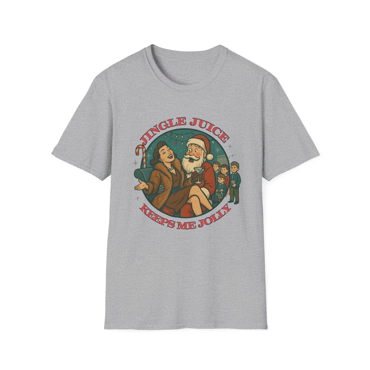 Christmas Tee, Jingle Juice Makes Me Jolly,T-Shirt