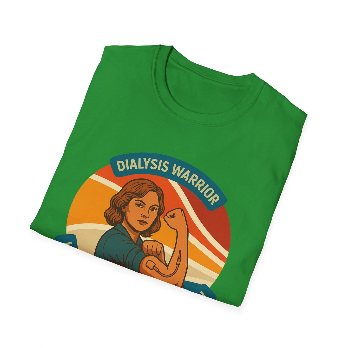 Dialysis Warriors Unisex T-Shirt, Keeping Hope in Circulation, Moonwoven by Luna, Awareness Apparel for Fighters, Chronic Illness Support