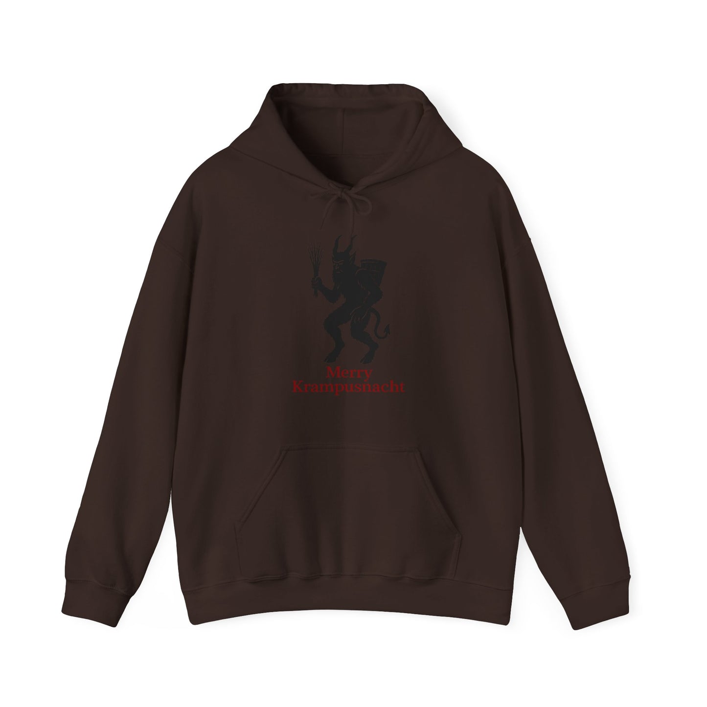 Merry Krampusnacht , Dark Holiday Unisex Hoodie