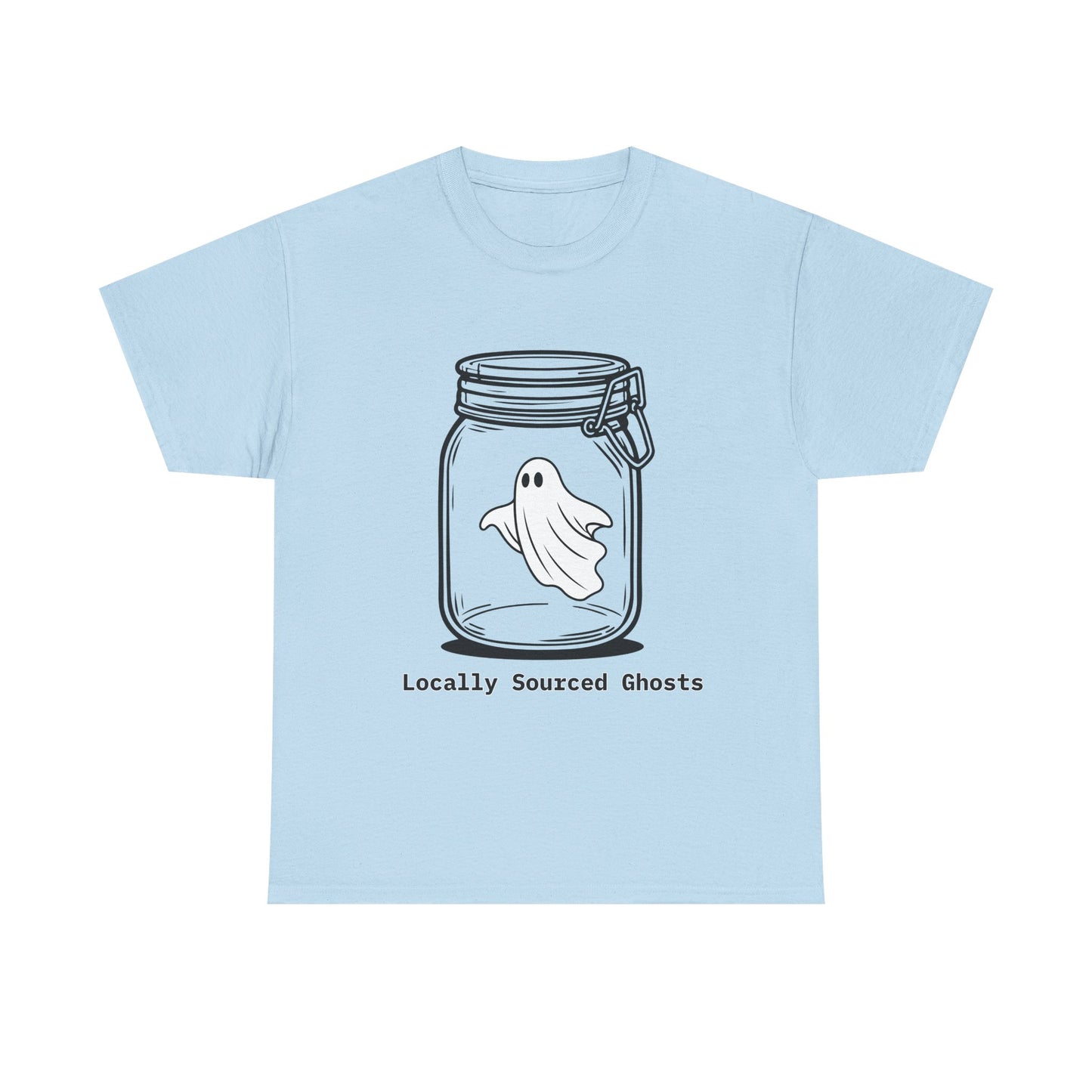 Organically Sourced Ghost Tee -Unisex Heavy Cotton T-Shirt