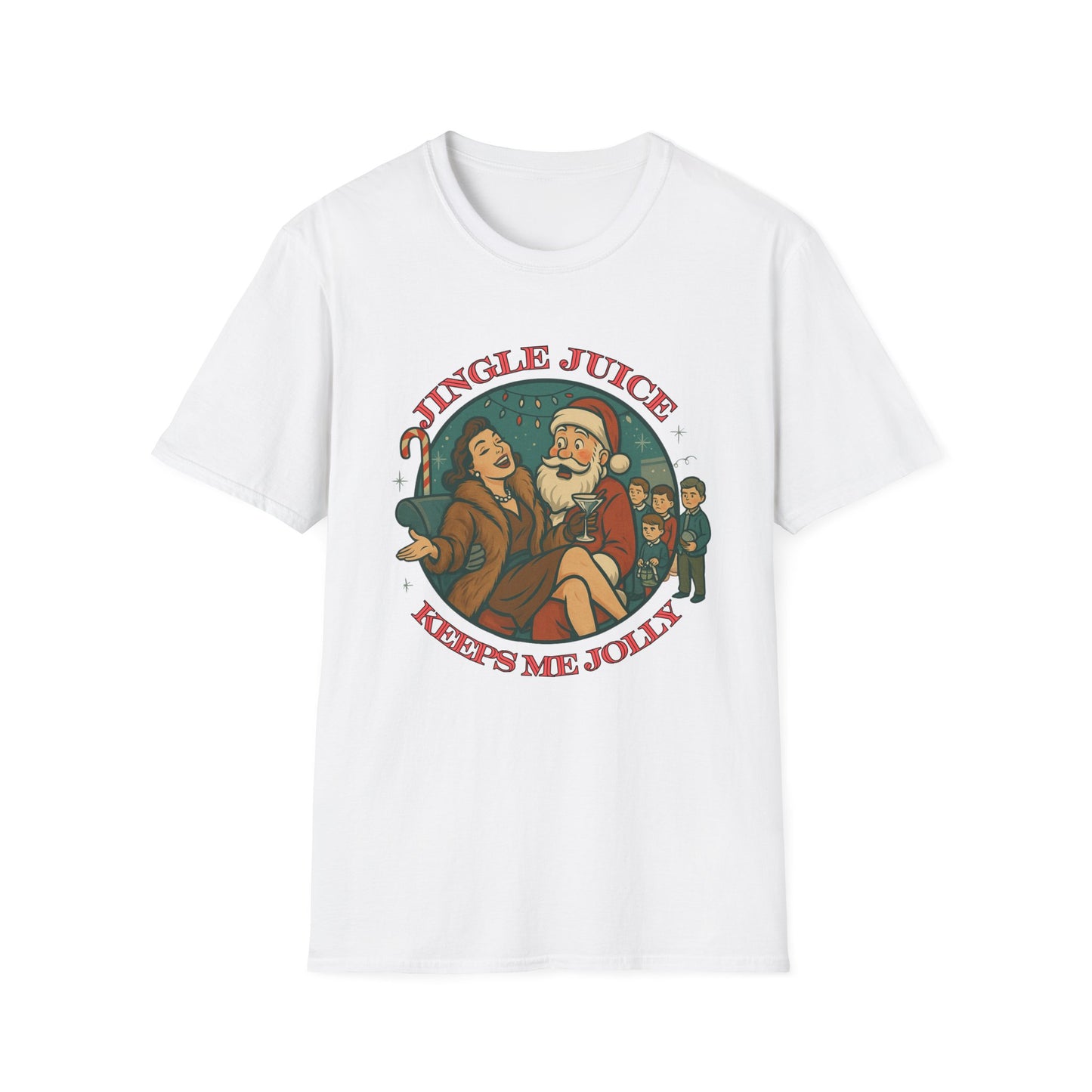 Christmas Tee, Jingle Juice Makes Me Jolly,T-Shirt